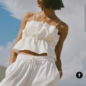 Zara Elasticized Balloon Top